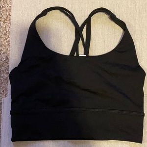 Lululemon sports bra size 4 a little tight on me